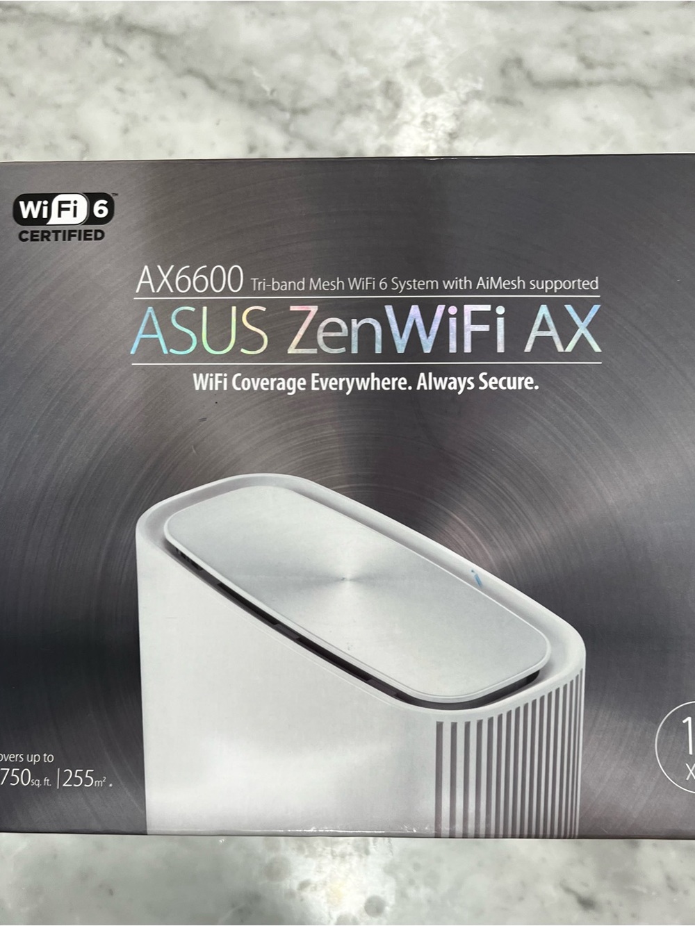 ASUS ZenWiFi AX Tri-Band Mesh Router - White